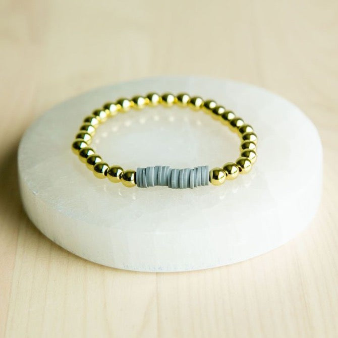 Liv Bracelet Gold/Grey