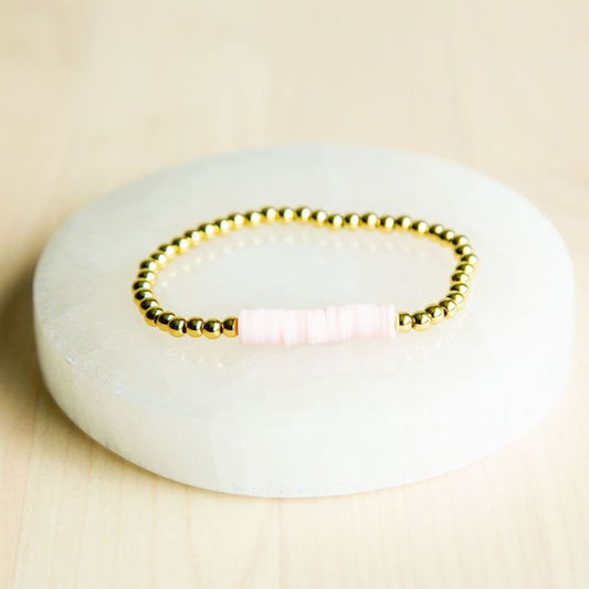 Liv Bracelet Gold/White